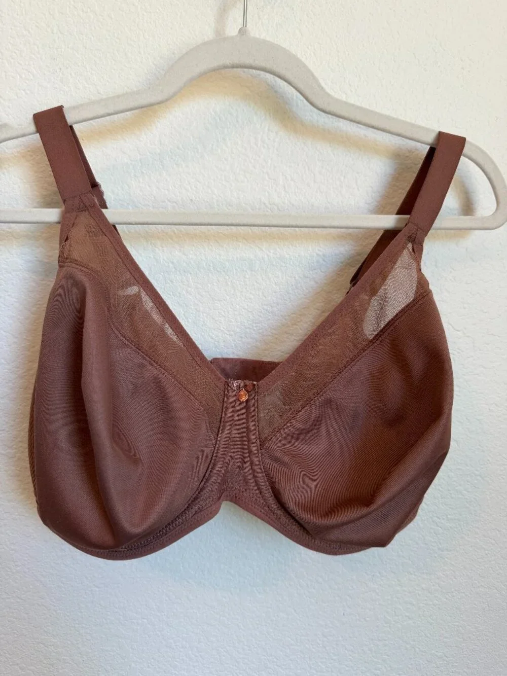 Elomi Smooth Underwire Molded Bra 34I Brown Nude Full Coverage